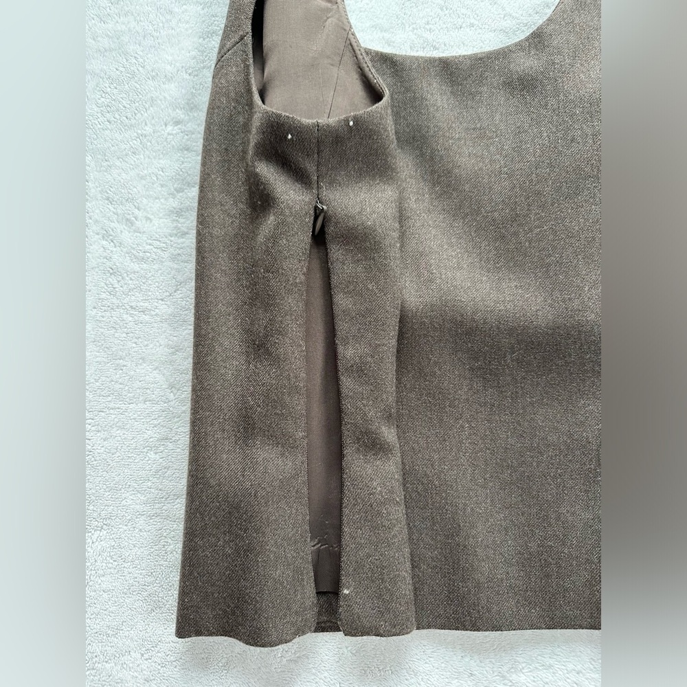 Albert Nipon Brown Top - image 3